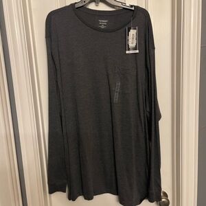 Roundtree & Yorke Charcoal Long Sleeve Shirt